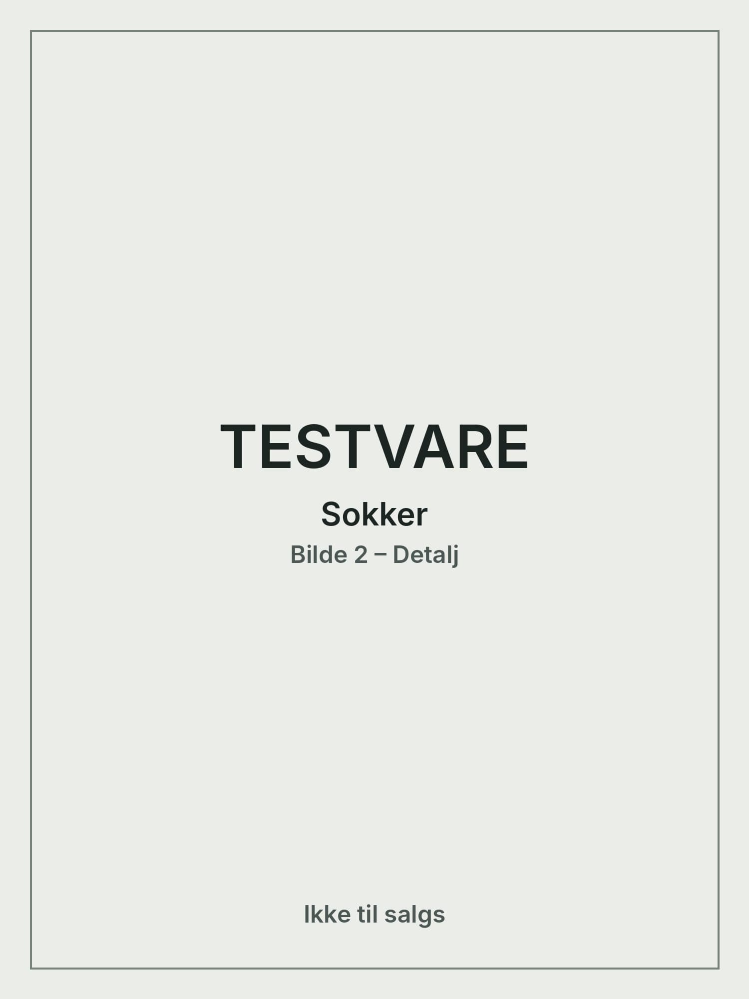 TESTVARE – Sokker i økologisk bomull, Image 2 of 6