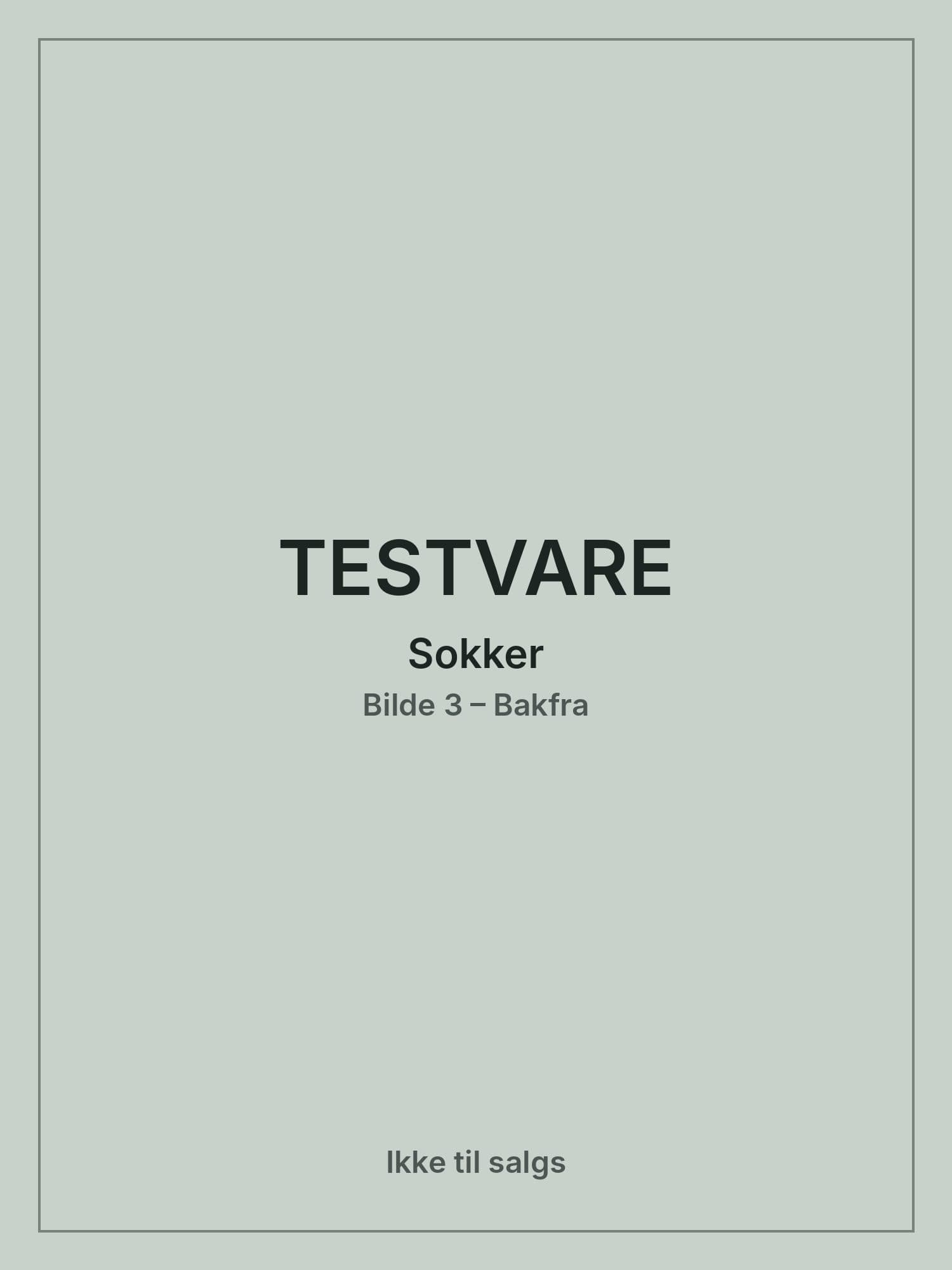 TESTVARE – Sokker i økologisk bomull, Image 3 of 6