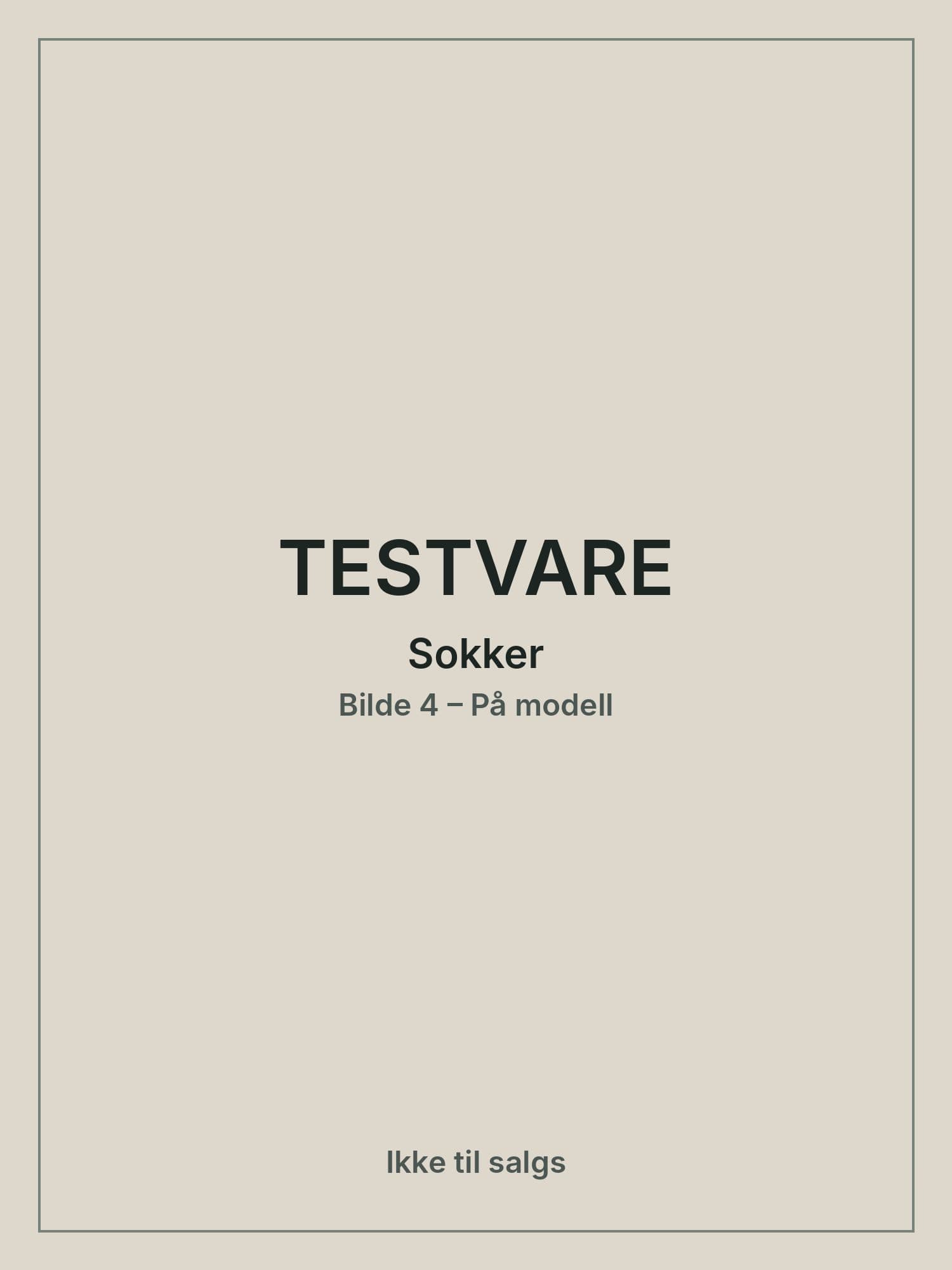TESTVARE – Sokker i økologisk bomull, Image 4 of 6