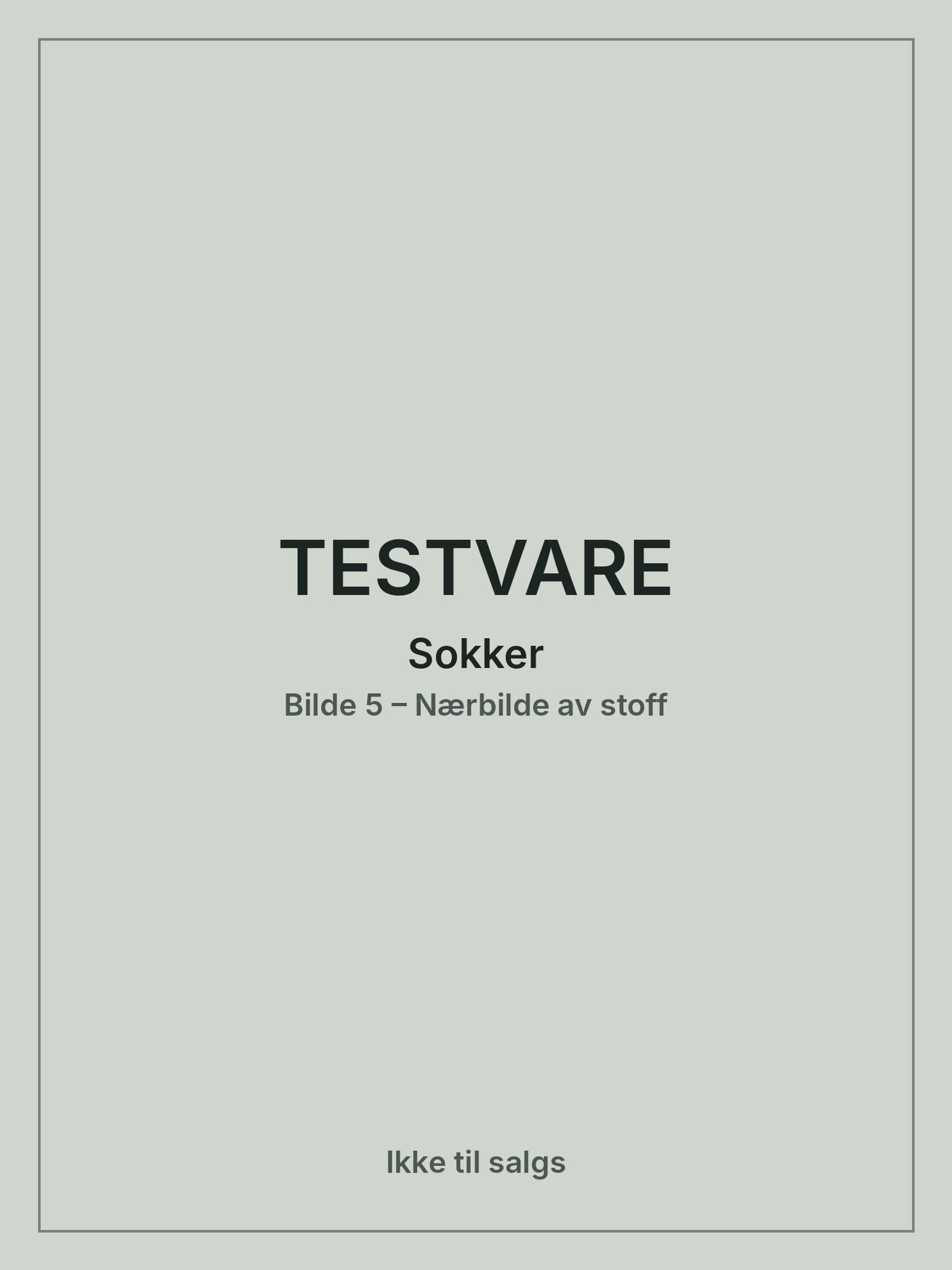 TESTVARE – Sokker i økologisk bomull, Image 5 of 6