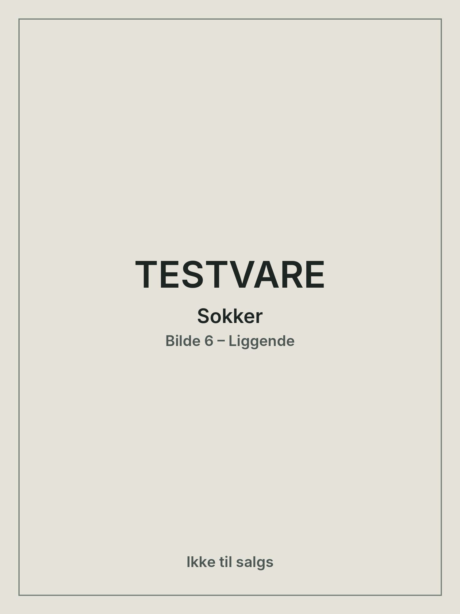 TESTVARE – Sokker i økologisk bomull, Image 6 of 6