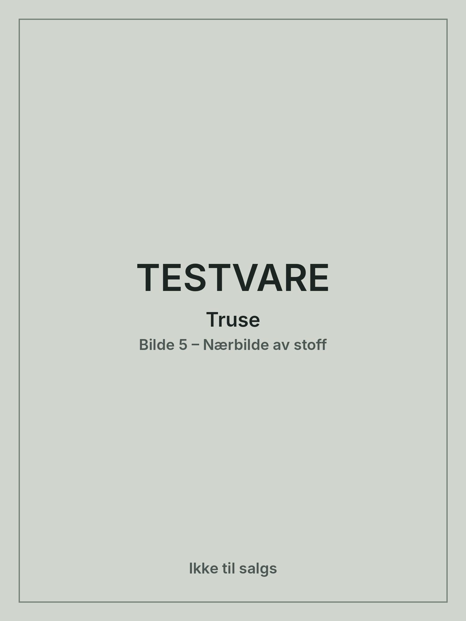 TESTVARE – Truse dame, Image 5 of 6